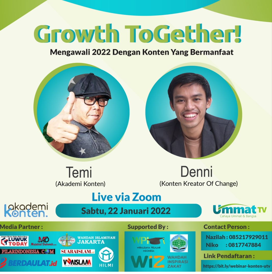 Growth Together: Tumbuh Bersama Ciptakan Karya Terbaik Awal 2022